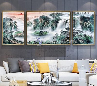 File gốc File tranh hiện đại pha lê gương FT103215 (trang trí) cho phòng khách