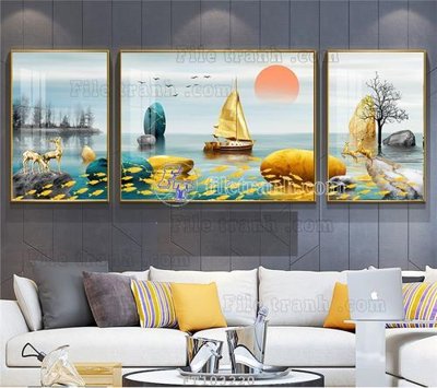 Tải file File tranh hiện đại pha lê gương FT103220 (gốc) làm tranh treo tường