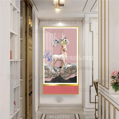 Chi tiết file ảnh File tranh hiện đại pha lê gương FT103243 sắc nét