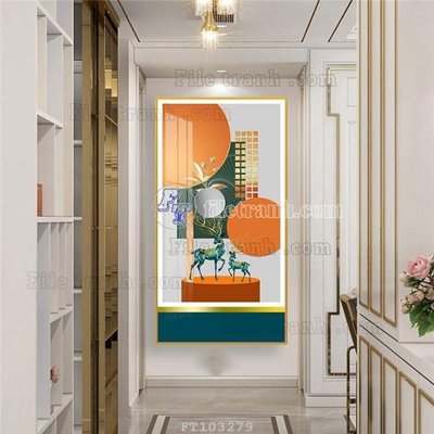 File tranh in mica File tranh hiện đại pha lê gương FT103279 (độ phân giải cao)