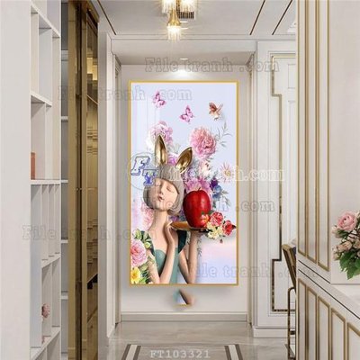 Tệp tin gốc File tranh hiện đại pha lê gương FT103321 (dùng cho in) File tranh hiện đại pha lê gương FT103321