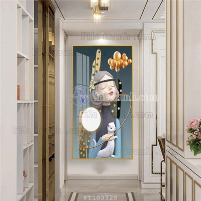 File PSD File tranh hiện đại pha lê gương FT103329 (bản gốc) chất lượng nhất