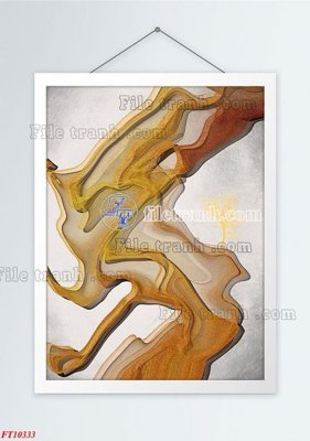 File in trần File tranh bộ hiện đại FT10333 (file gốc) hoa văn 3D