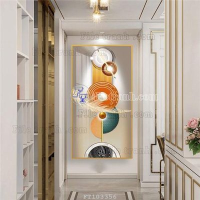 File tranh File tranh hiện đại pha lê gương FT103356 (ảnh gốc) sắc nét hoàn hảo