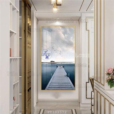 Ảnh gốc File tranh hiện đại pha lê gương FT103372 (độ nét cao) in mica