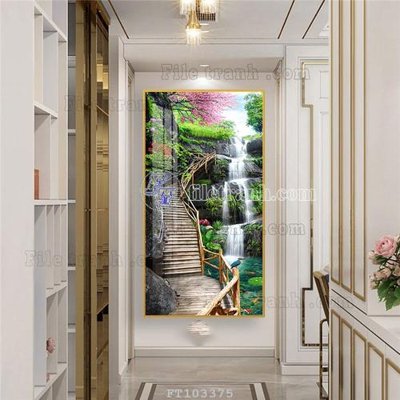 File PSD File tranh hiện đại pha lê gương FT103375 (bản gốc) độ phân giải cao