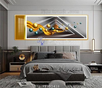 File PSD File tranh hiện đại pha lê gương FT103418 (gốc) cho designer