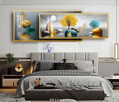 Tải file gốc File tranh hiện đại pha lê gương FT103446 dùng cho in ấn