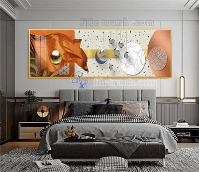 File ảnh File tranh hiện đại pha lê gương FT103469 (gốc) in biển hiệu