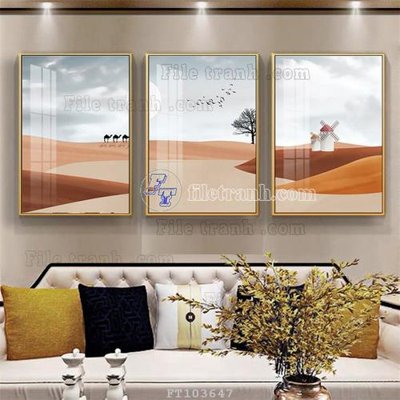 File tranh quảng cáo File tranh hiện đại pha lê gương FT103647 (download file gốc)