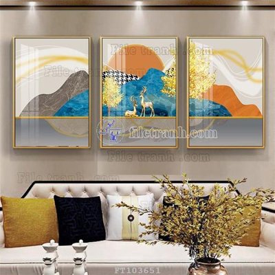 File gốc File tranh hiện đại pha lê gương FT103651 (cho in ấn) từ Filetranh.com