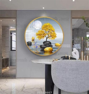 File tranh quảng cáo File tranh hiện đại pha lê gương FT103667 (file gốc) chuyên nghiệp