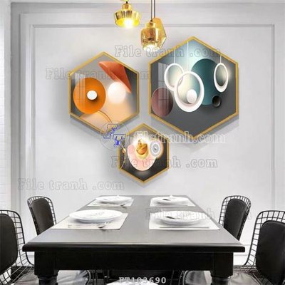 Tải file File tranh hiện đại pha lê gương FT103690 (gốc) chủ đề tâm linh