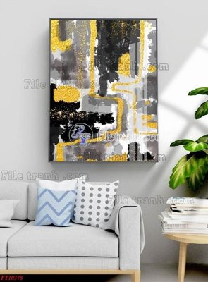 Tải file File tranh bộ hiện đại FT10378 (gốc) in nhanh