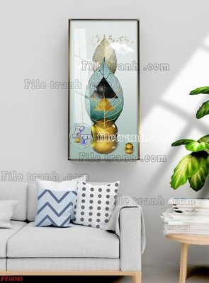 File tranh File tranh bộ hiện đại FT10385 (gốc) in backlit film