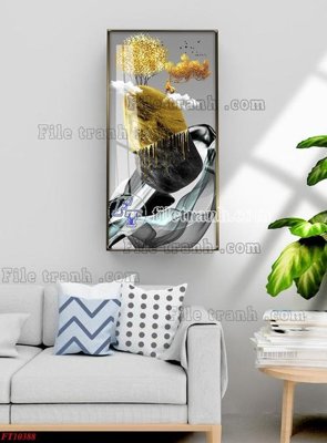 File tranh File tranh bộ hiện đại FT10388 (file gốc) chuẩn màu in