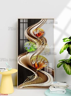 File tranh trang trí File tranh bộ hiện đại FT10438 (file gốc)