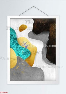 Tệp tin gốc File tranh bộ hiện đại FT10498 (dùng cho in ấn) chuyên nghiệp