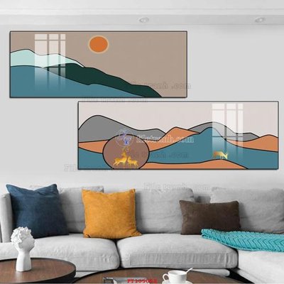 File ảnh File tranh hiện đại pha lê gương FT105058 (gốc) cho trang trí nội thất