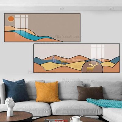 File ảnh File tranh hiện đại pha lê gương FT105062 (gốc) in PP, decal