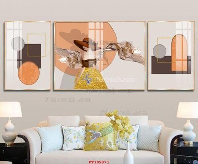 File PSD File tranh hiện đại pha lê gương FT105071 (gốc) nhiều lớp (multi-layer)