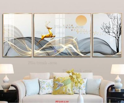 File tranh gốc File tranh hiện đại pha lê gương FT105139 (sắc nét từng chi tiết)