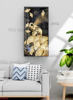 File in ấn File tranh bộ hiện đại FT136516 (bản gốc) sắc nét