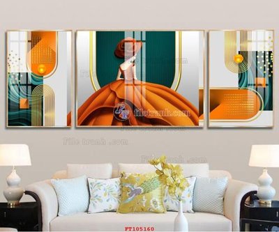 File tranh gốc PSD File tranh hiện đại pha lê gương FT105160 còn nguyên layer