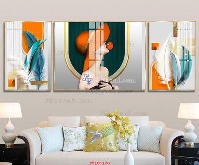 File gốc File tranh hiện đại pha lê gương FT105170 (in lụa) cao cấp