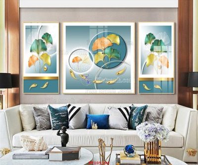 File gốc File tranh hiện đại pha lê gương FT105194 (trang trí) cho phòng khách