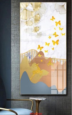 Tải file File tranh hiện đại pha lê gương FT105245 (gốc) chủ đề tâm linh