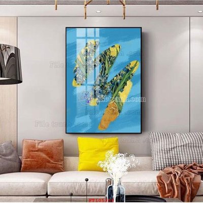 File gốc File tranh hiện đại pha lê gương FT105258 (PSD/TIFF) độ phân giải cao