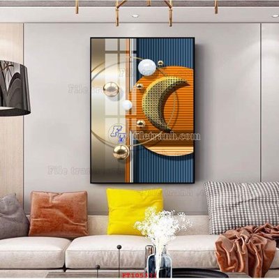 File gốc File tranh hiện đại pha lê gương FT105331 (chủ đề hiện đại) trang trí