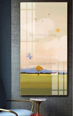 Mua file tranh gốc File tranh hiện đại pha lê gương FT105431 tại Filetranh.com