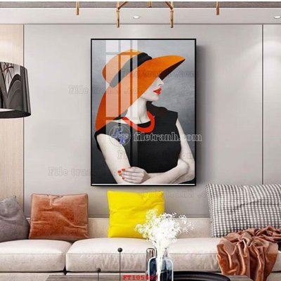 File gốc File tranh hiện đại pha lê gương FT105483 (thiết kế) độc quyền