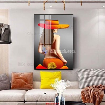File tranh quảng cáo File tranh hiện đại pha lê gương FT105484 (file gốc) chuyên nghiệp