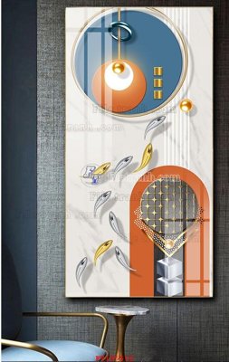 File gốc File tranh hiện đại pha lê gương FT105510 (AI/EPS) cho in ấn