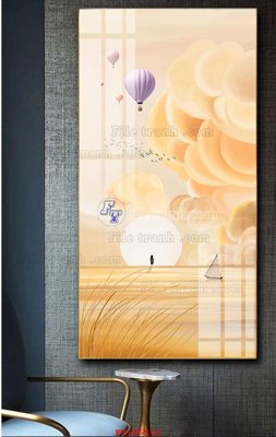 File gốc File tranh hiện đại pha lê gương FT105512 (in mica) cắt laser