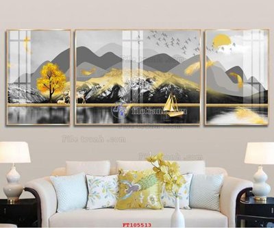 Download file tranh File tranh hiện đại pha lê gương FT105513 (file gốc PSD)