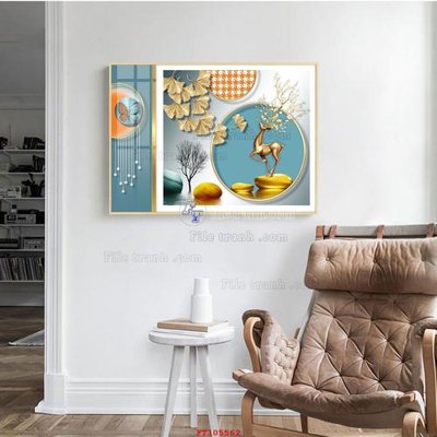 Tải file tranh gốc File tranh hiện đại pha lê gương FT105562 chất lượng cao