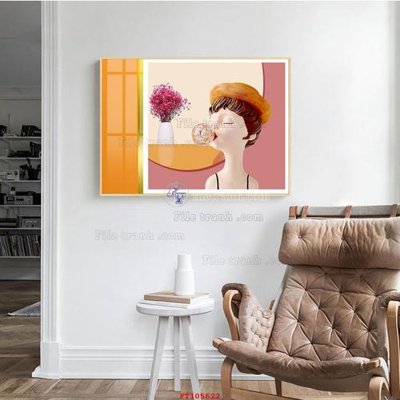 Tải file gốc File tranh hiện đại pha lê gương FT105622 (bản PSD) gốc