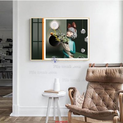 Download file File tranh hiện đại pha lê gương FT105636 (chất lượng in ấn)