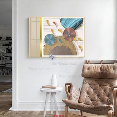 Ảnh gốc File tranh hiện đại pha lê gương FT105655 (độ nét cao) in tráng gương