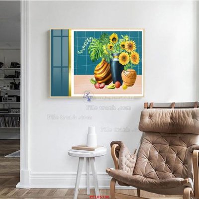 File gốc File tranh hiện đại pha lê gương FT105706 (trang trí) phòng ngủ