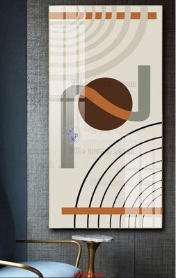 Tải file gốc in lụa File tranh hiện đại pha lê gương FT105710 siêu nét