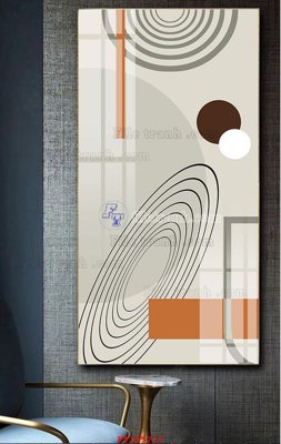 File in ấn chuyên nghiệp File tranh hiện đại pha lê gương FT105717 (file gốc)