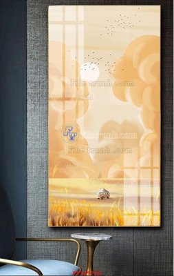 File tranh quảng cáo File tranh hiện đại pha lê gương FT105725 (file gốc) chuyên nghiệp