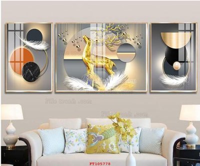 File tranh gốc File tranh hiện đại pha lê gương FT105778 (sắc nét từng chi tiết)