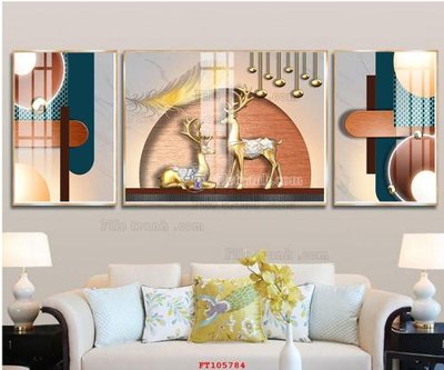 Tải file File tranh hiện đại pha lê gương FT105784 (gốc) làm file in ấn