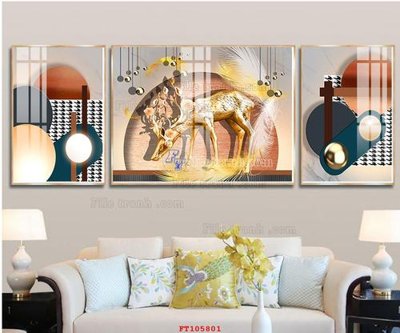 Download file File tranh hiện đại pha lê gương FT105801 (gốc) in mica cao cấp